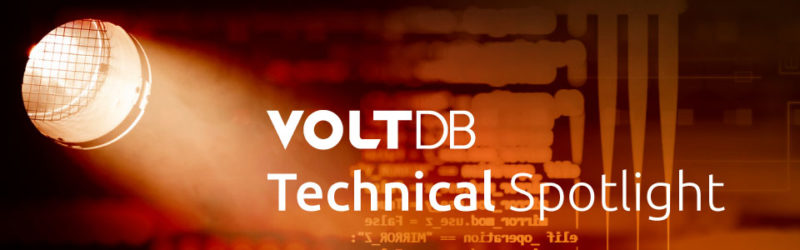 Volt Active Data Technical Spotlight blog